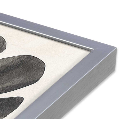 [Color:Polished Chrome], Picture of art in a Polished Chrome frame at an angle