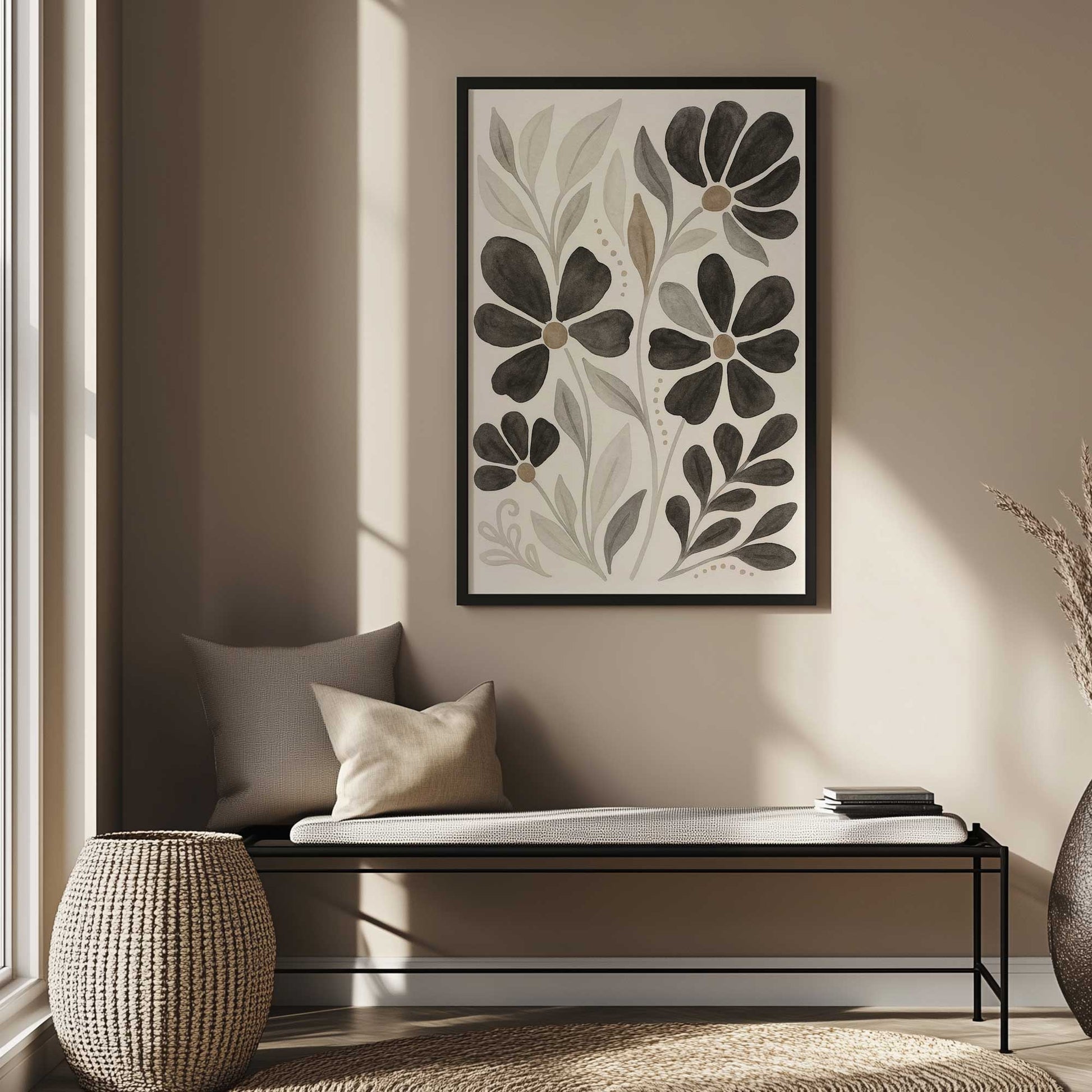Picture of art in a room