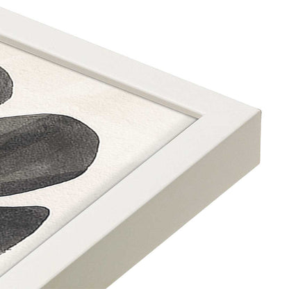 [Color:Opaque White], Picture of art in a Opaque White frame at an angle