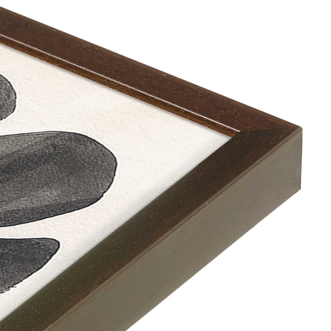 [Color:Belvinder Brown], Picture of art in a Belvinder Brown frame at an angle