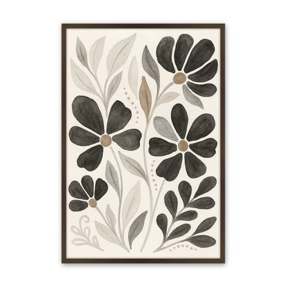 [Color:Brown], Picture of art in a Brown frame