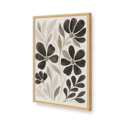 [Color:American Maple], Picture of art in a American Maple frame of the corner