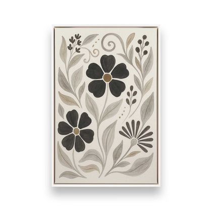 [Color:Opaque White], Picture of art in a White frame