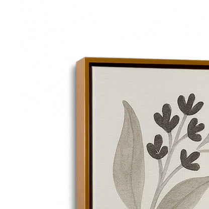 [Color:Polished Gold], Picture of art in a Polished Gold frame at an angle