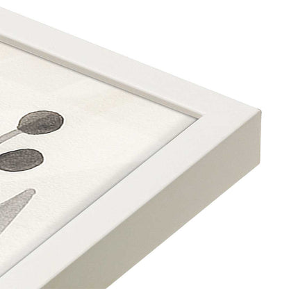 [Color:Opaque White], Picture of art in a Opaque White frame at an angle