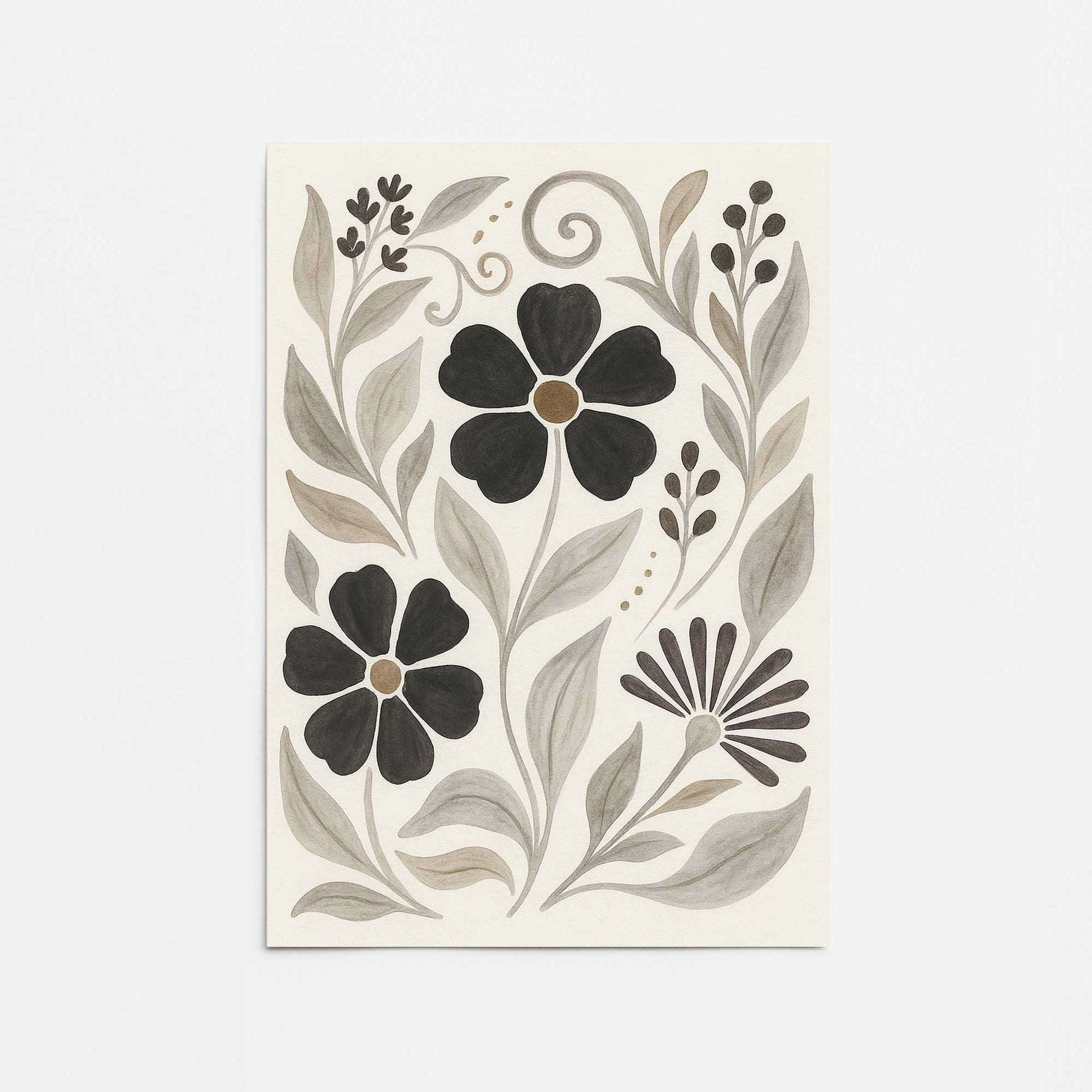 [Color:Rolled Print], Picture of close up of art