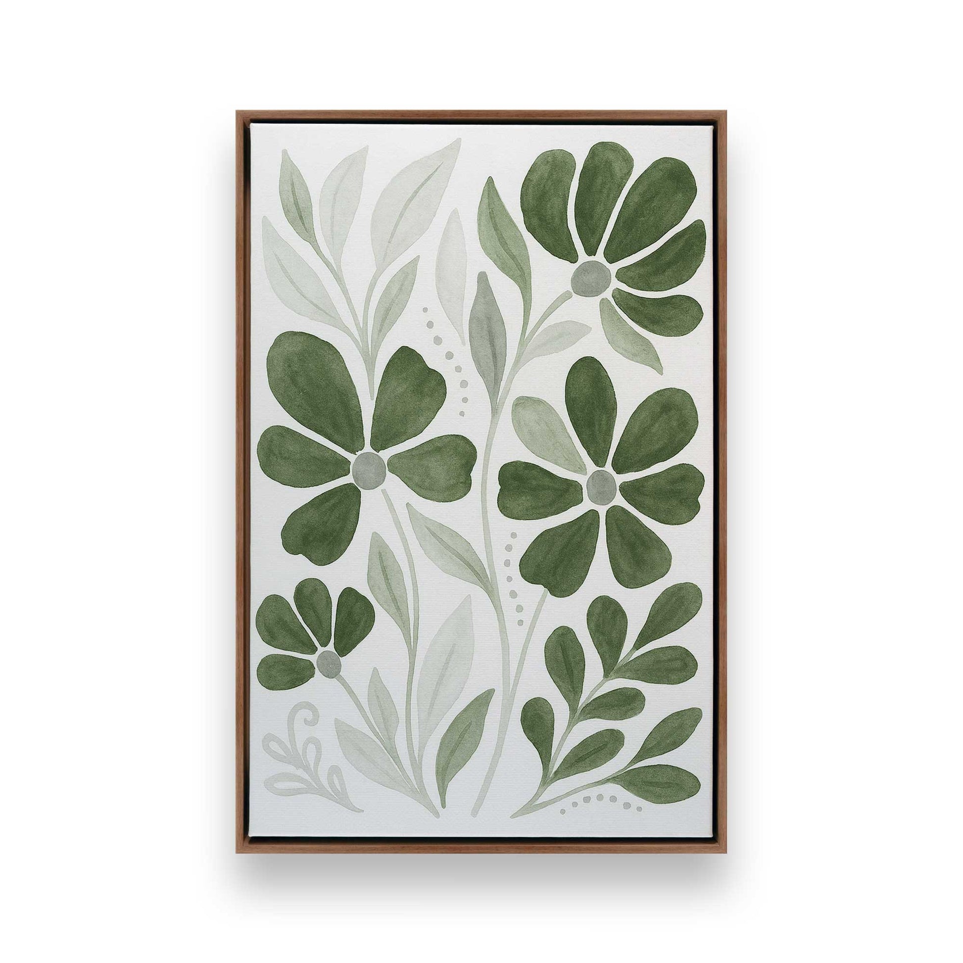 [Color:Walnut], Picture of art in a Walnut frame