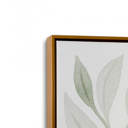 [Color:Polished Gold], Picture of art in a Polished Gold frame at an angle
