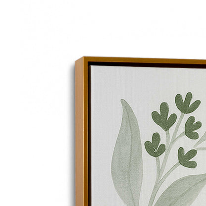 [Color:Polished Gold], Picture of art in a Polished Gold frame at an angle