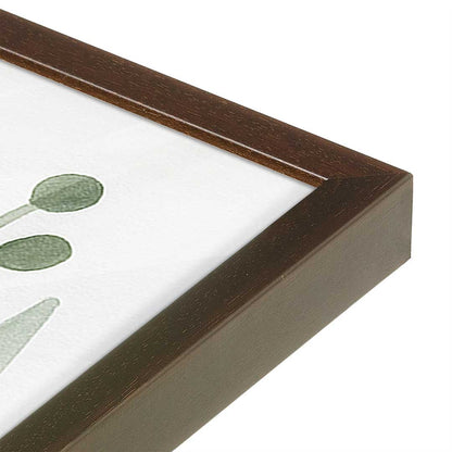 [Color:Belvinder Brown], Picture of art in a Belvinder Brown frame at an angle