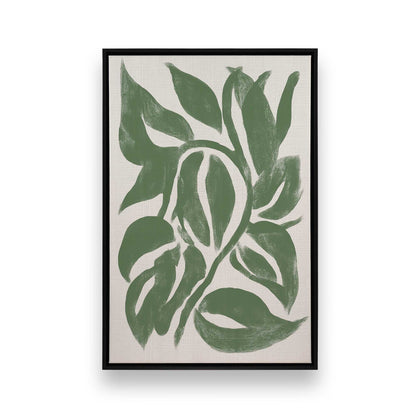 [Color:Satin Black], Picture of art in a Satin Black frame
