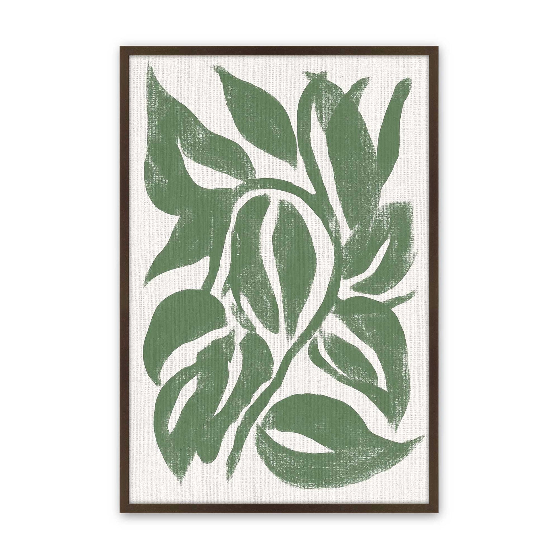 [Color:Brown], Picture of art in a Brown frame