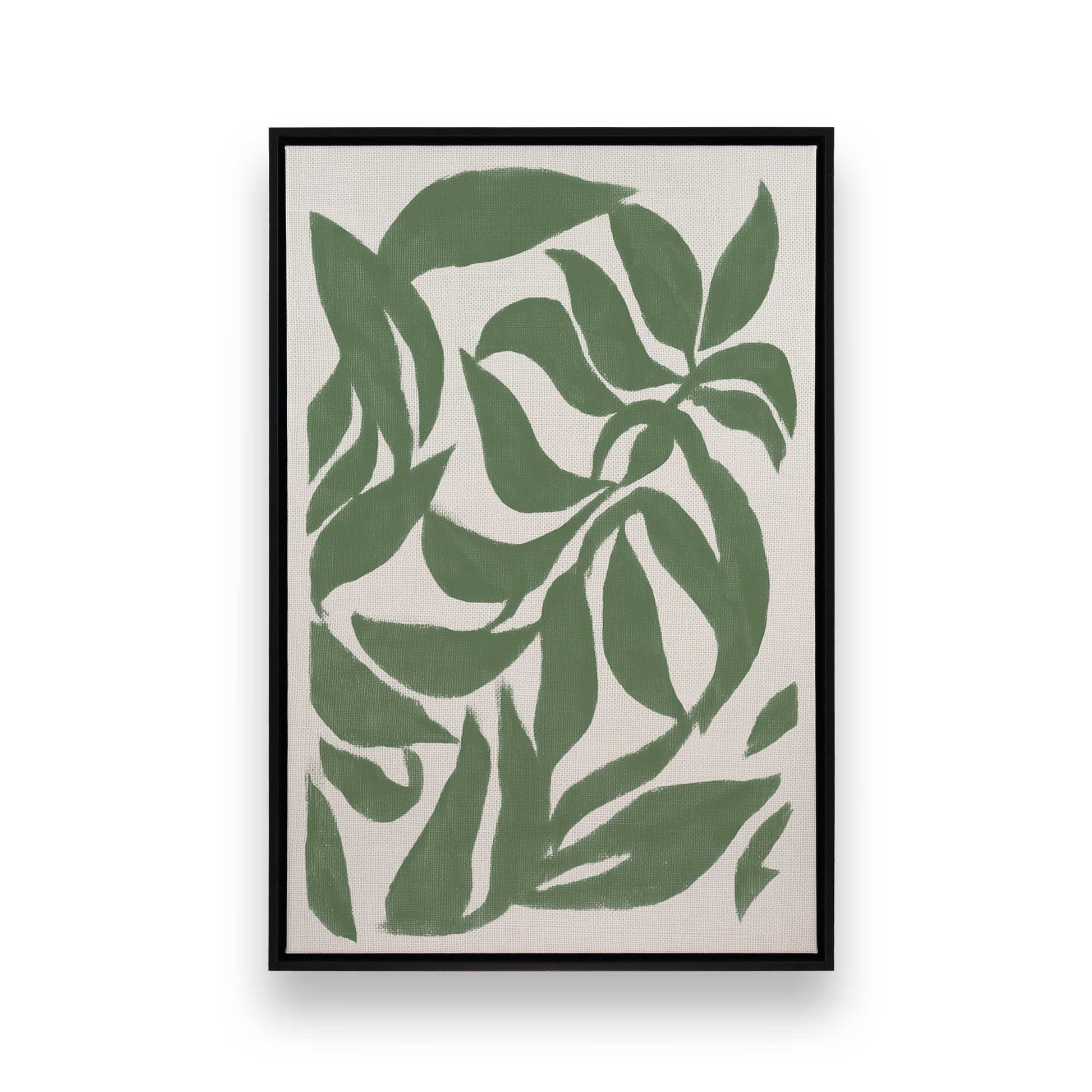[Color:Satin Black], Picture of art in a Satin Black frame