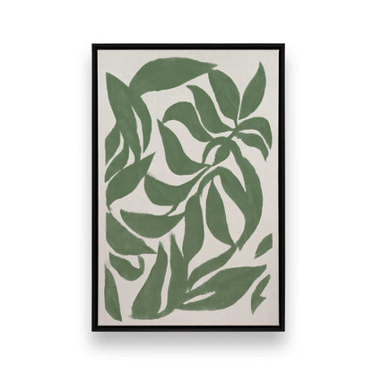 [Color:Satin Black], Picture of art in a Satin Black frame