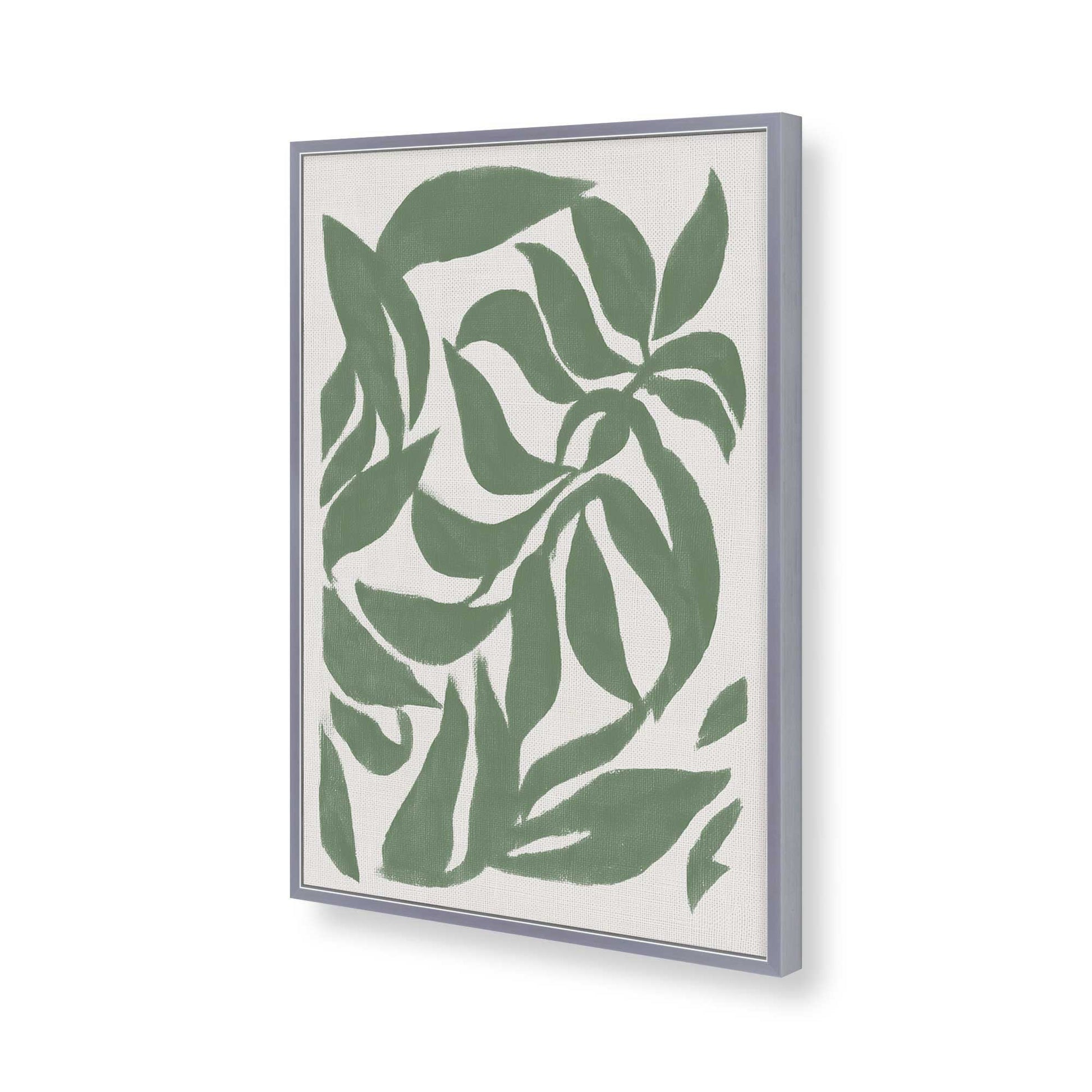 [Color:Polished Chrome], Picture of art in a Polished Chrome frame of the corner