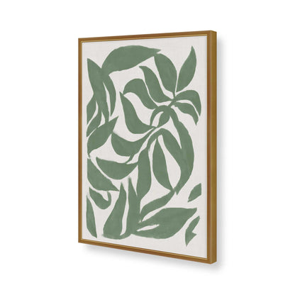 [Color:Polished Gold], Picture of art in a Polished Gold frame of the corner