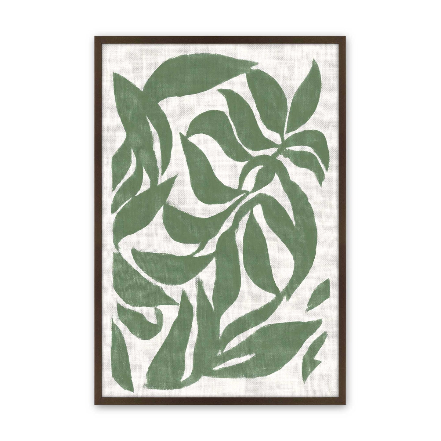 [Color:Brown], Picture of art in a Brown frame