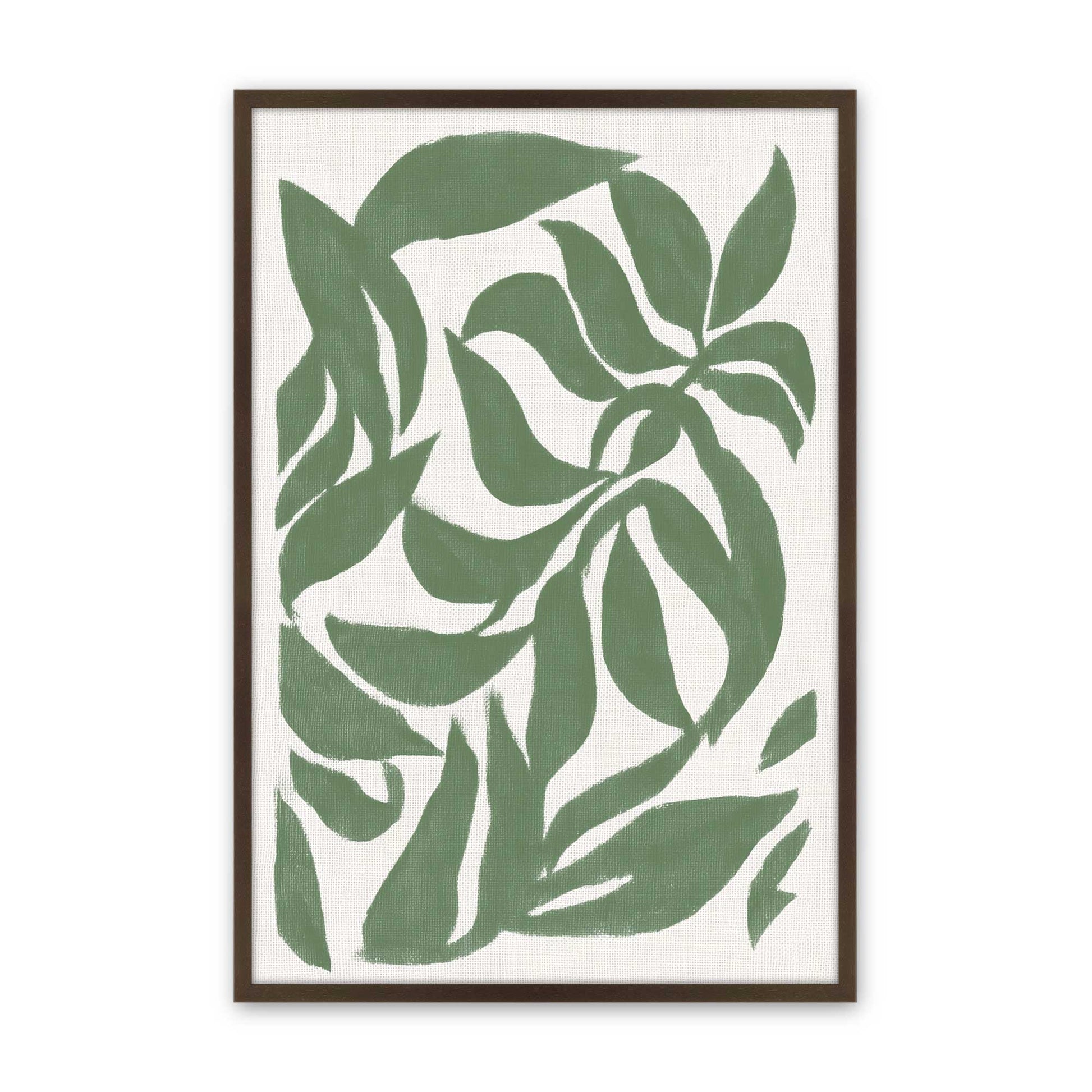 [Color:Brown], Picture of art in a Brown frame
