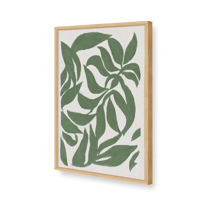[Color:American Maple], Picture of art in a American Maple frame of the corner