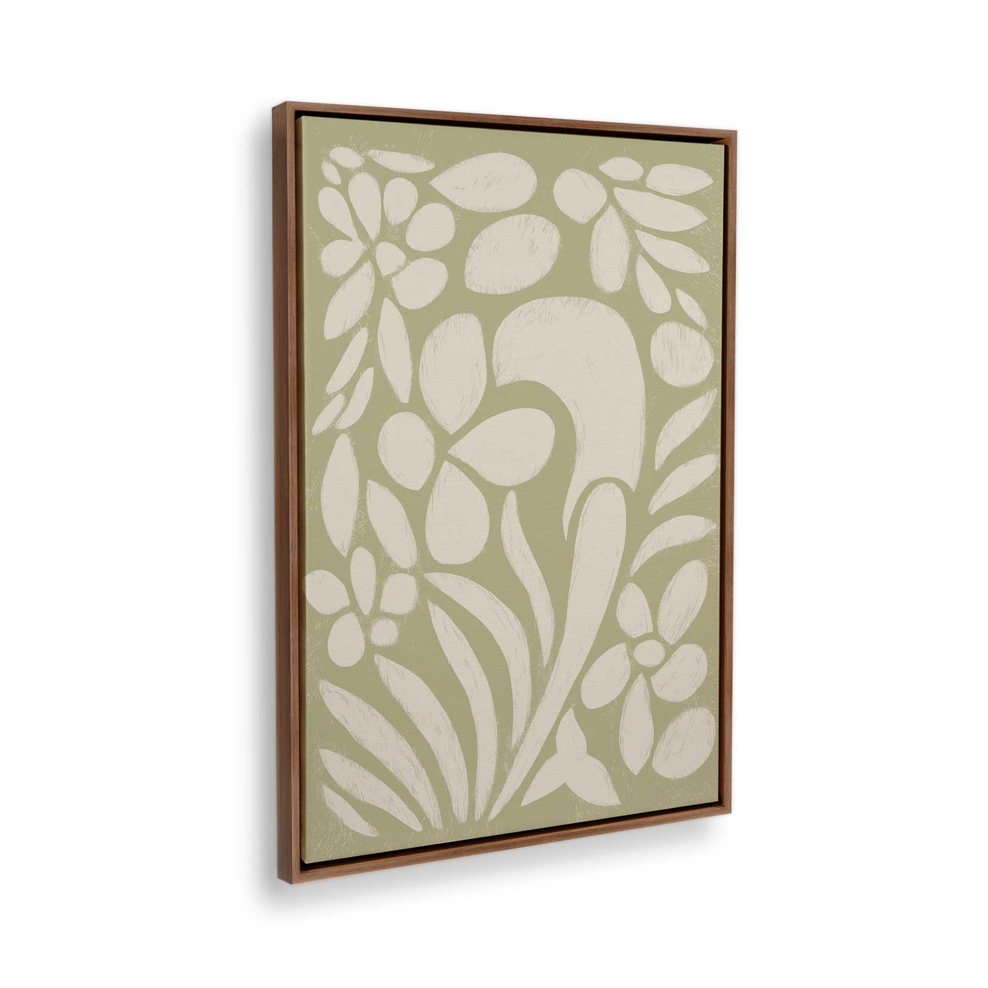 [Color:Walnut], Picture of the corner of the art
