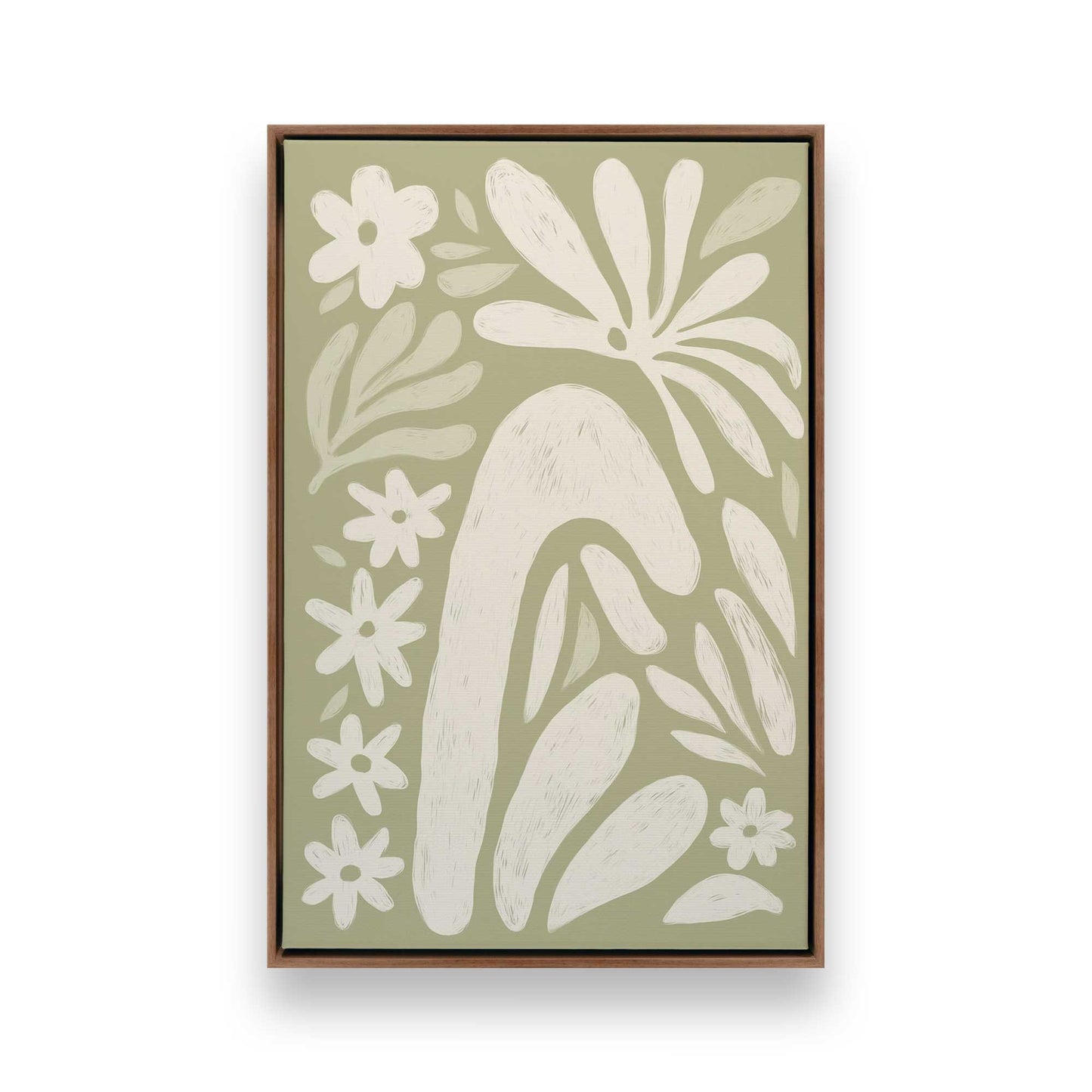 [Color:Walnut], Picture of art in a Walnut frame