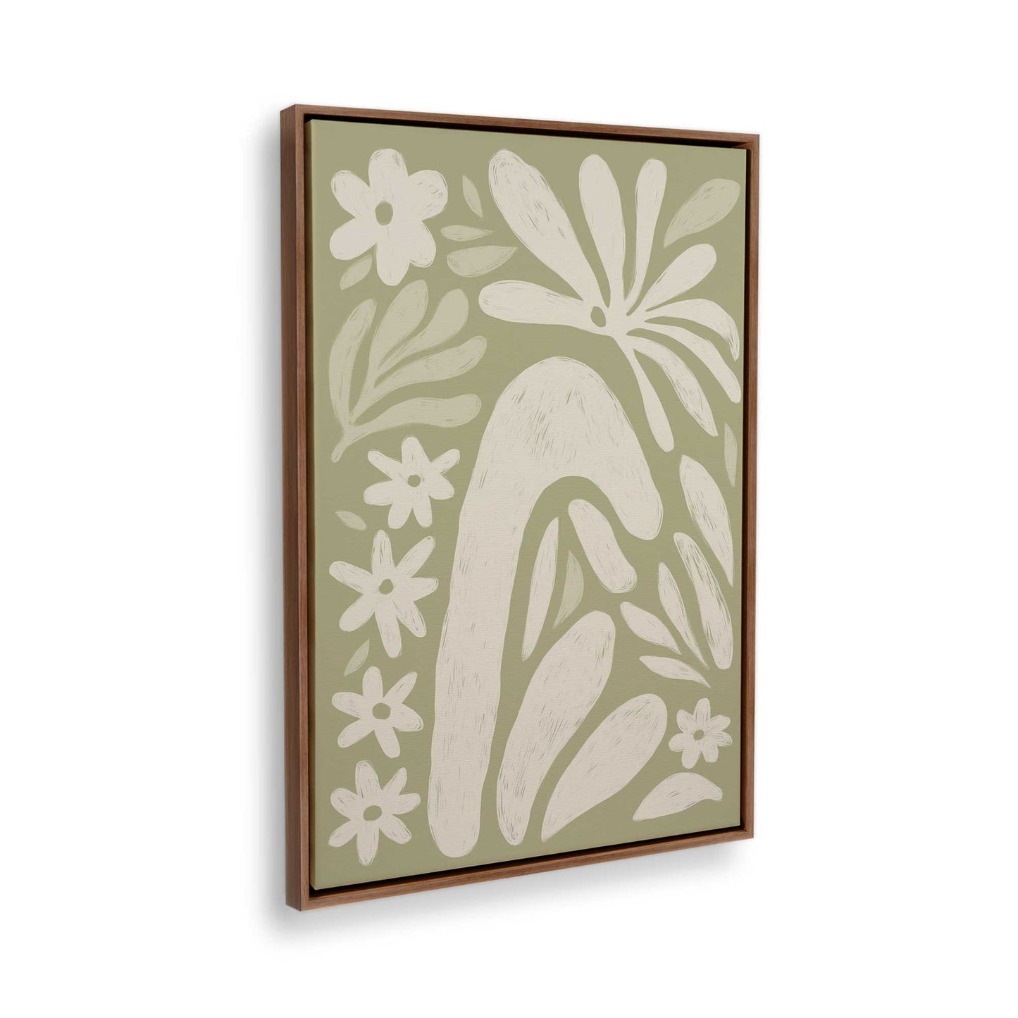 [Color:Walnut], Picture of the corner of the art