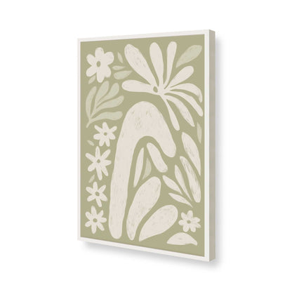 [Color:Opaque White], Picture of art in a Opaque White frame of the corner