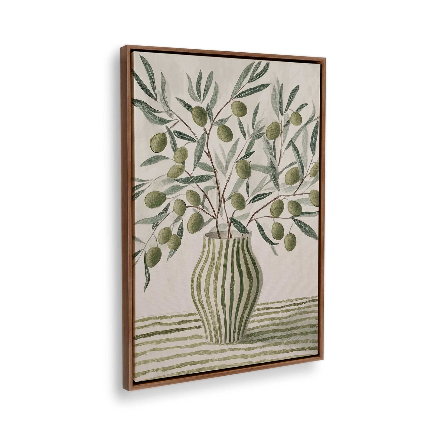 [Color:Walnut], Picture of the corner of the art