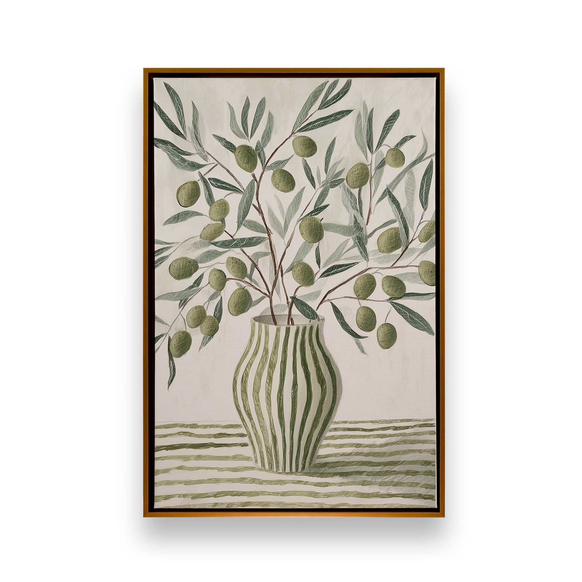 [Color:Polished Gold], Picture of art in a Polished Gold frame