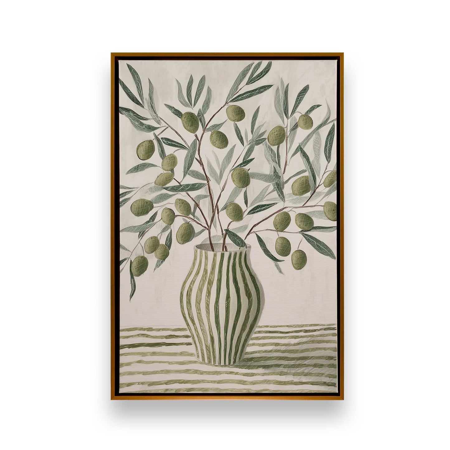 [Color:Polished Gold], Picture of art in a Polished Gold frame