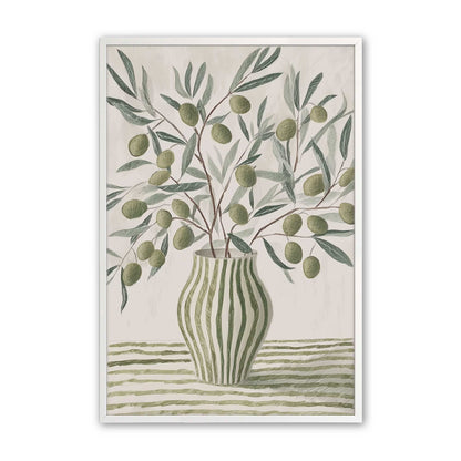 [Color:Opaque White], Picture of art in a Opaque White frame