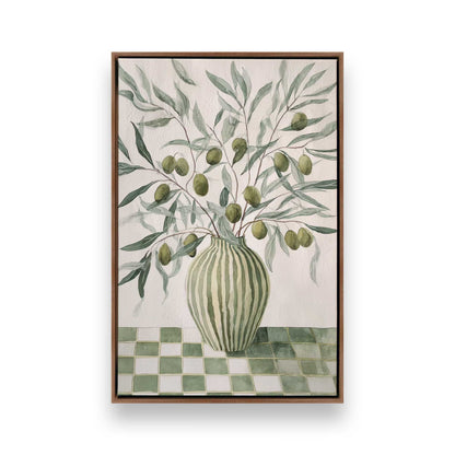 [Color:Walnut], Picture of art in a Walnut frame