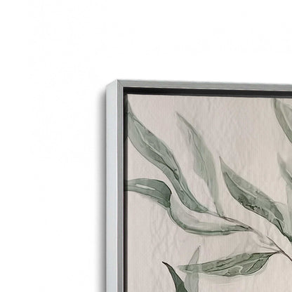 [Color:Polished Chrome], Picture of art in a Polished Chrome frame at an angle
