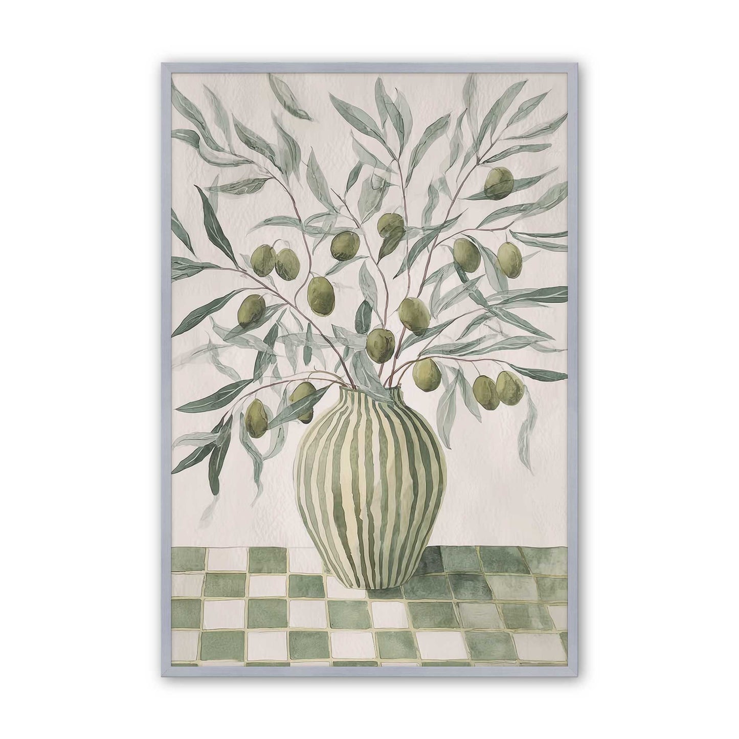 [Color:Polished Chrome], Picture of art in a Polished Chrome frame