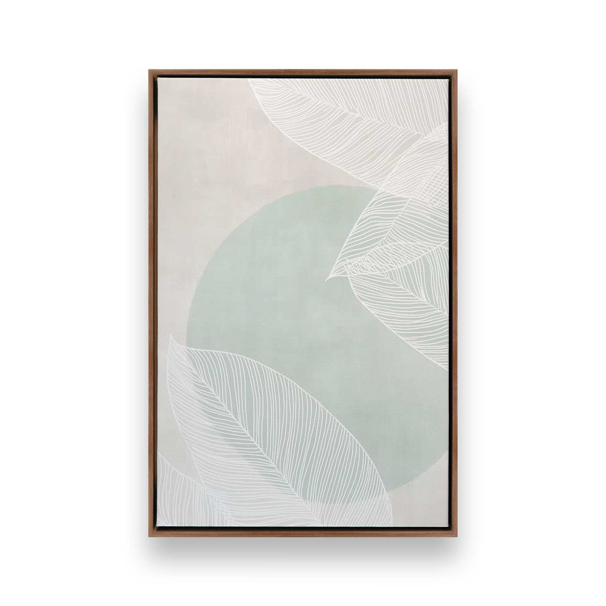[Color:Walnut], Picture of art in a Walnut frame