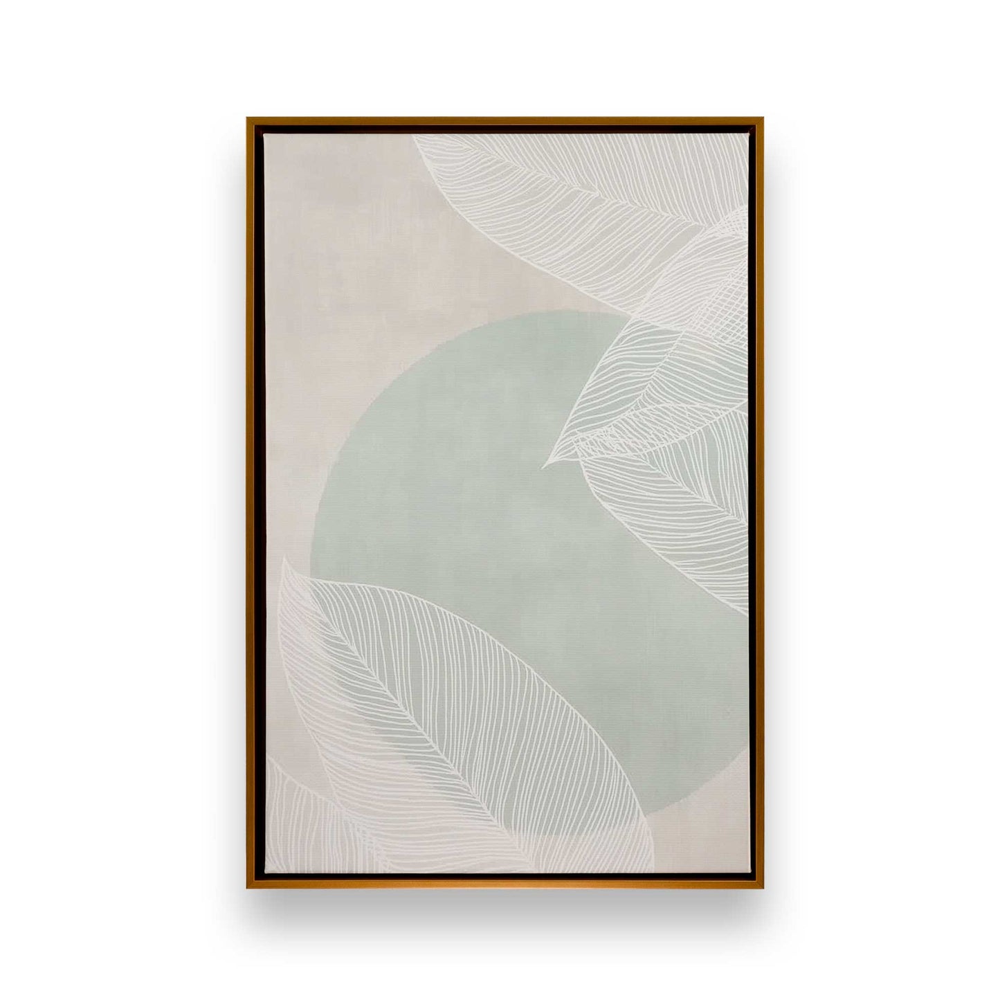 [Color:Polished Gold], Picture of art in a Polished Gold frame