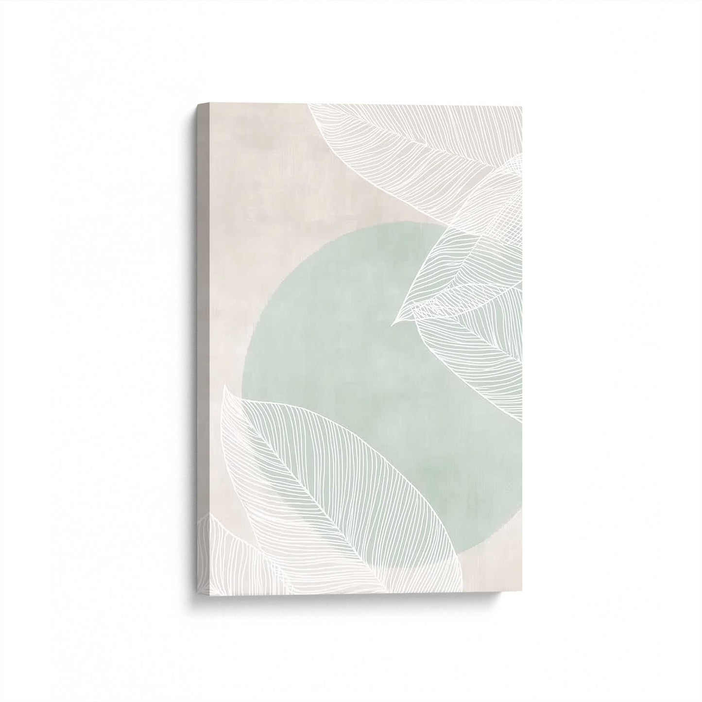 [Color:Stretched Canvas], Picture of art at an angle