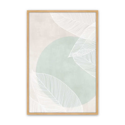 [Color:American Maple], Picture of art in a American Maple frame