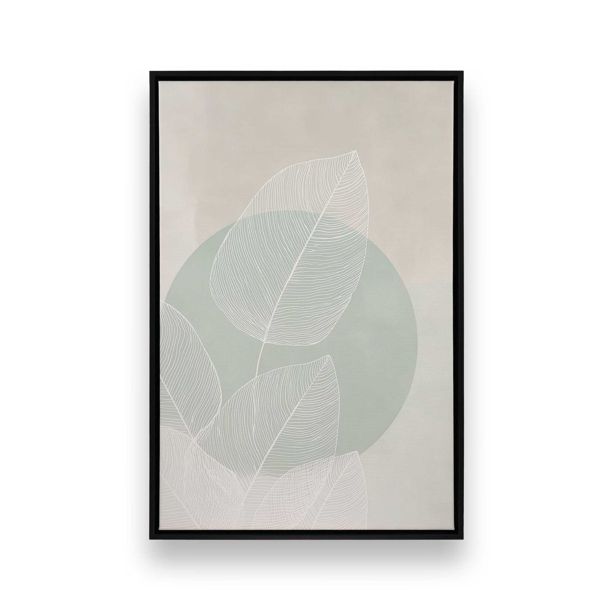 [Color:Satin Black], Picture of art in a Satin Black frame