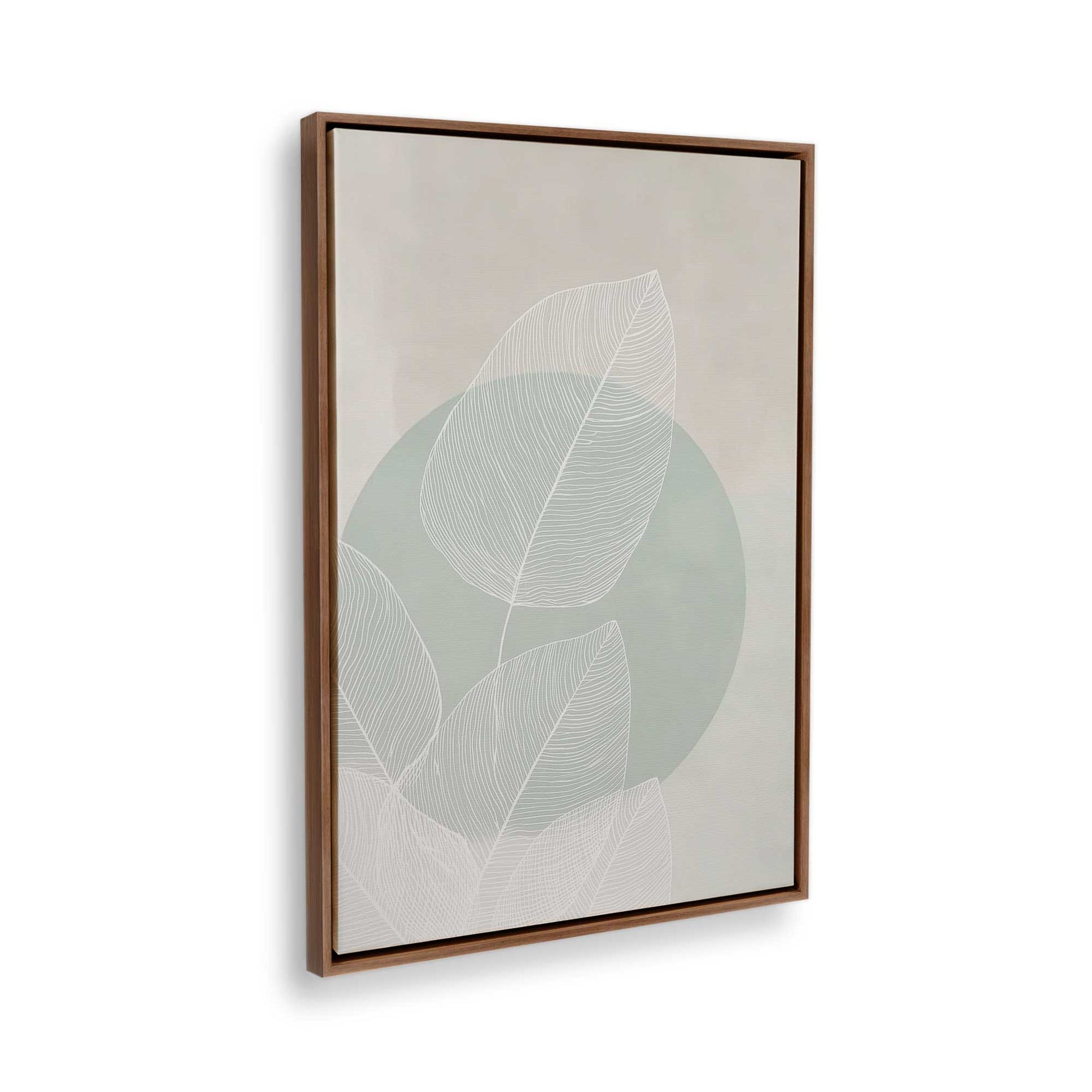 [Color:Walnut], Picture of the corner of the art