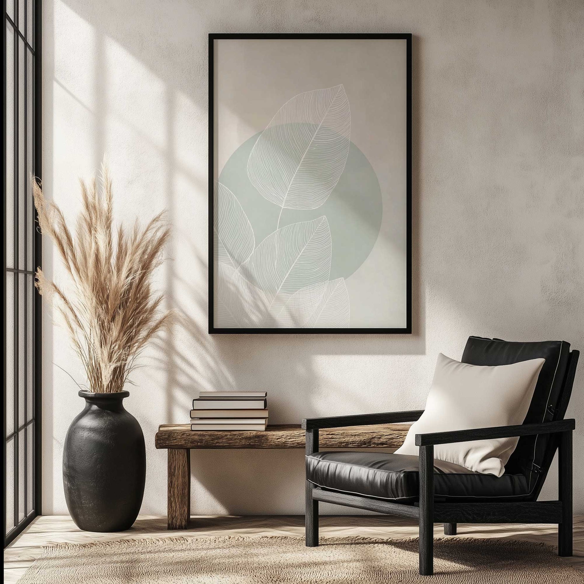 Picture of art in a room