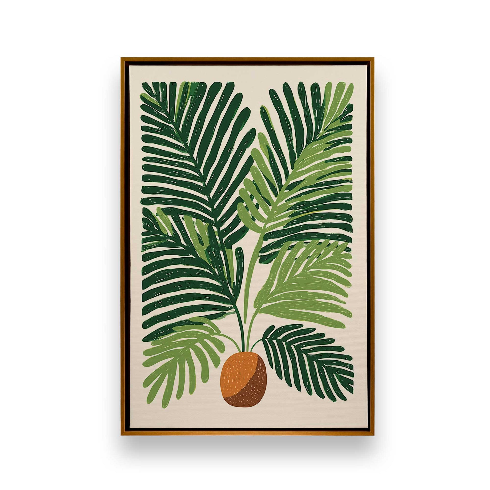 [Color:Polished Gold], Picture of art in a Polished Gold frame