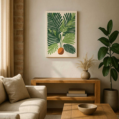 Picture of art in a room