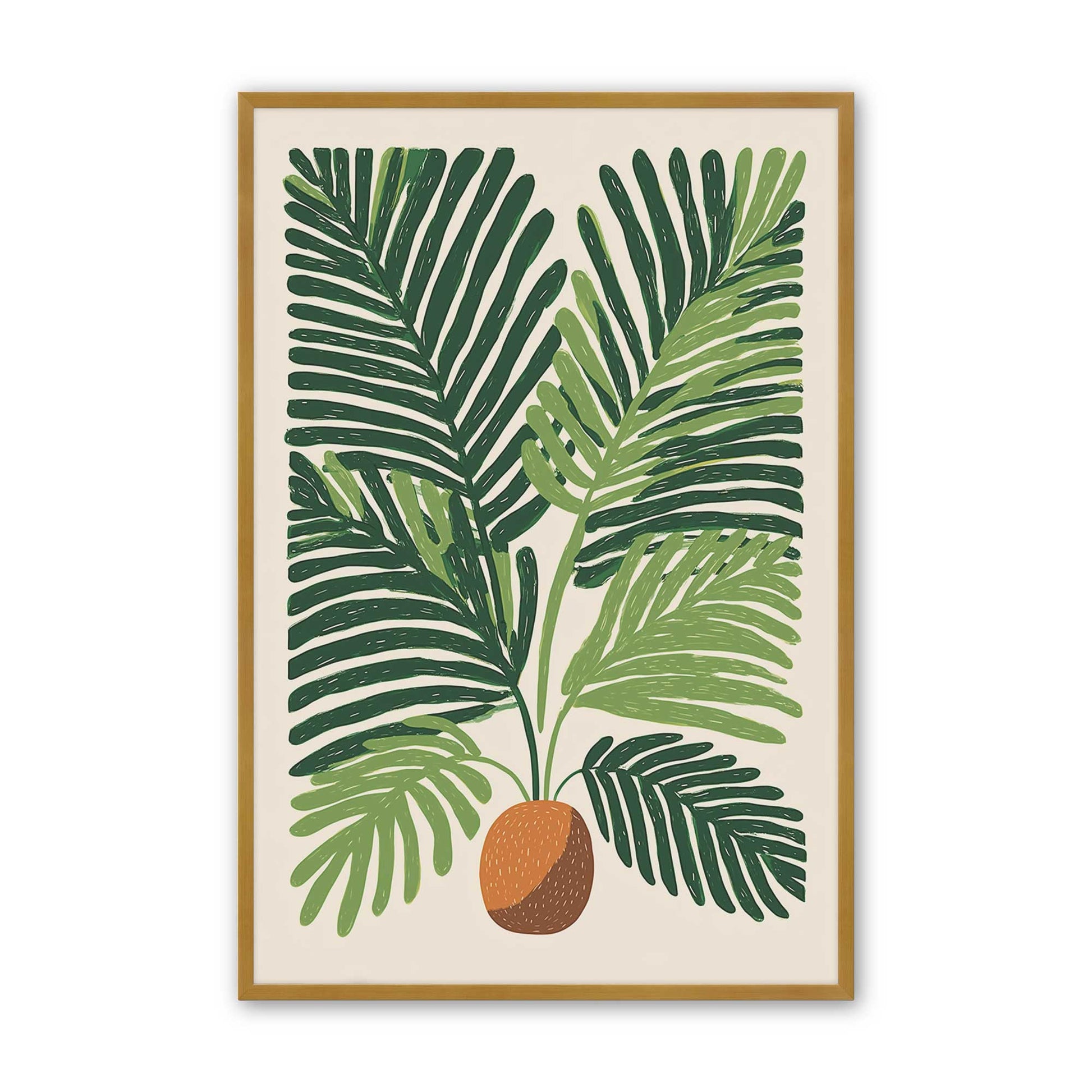 [Color:Polished Gold], Picture of art in a Polished Gold frame