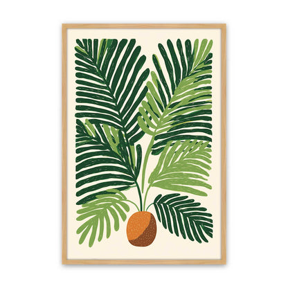 [Color:American Maple], Picture of art in a American Maple frame