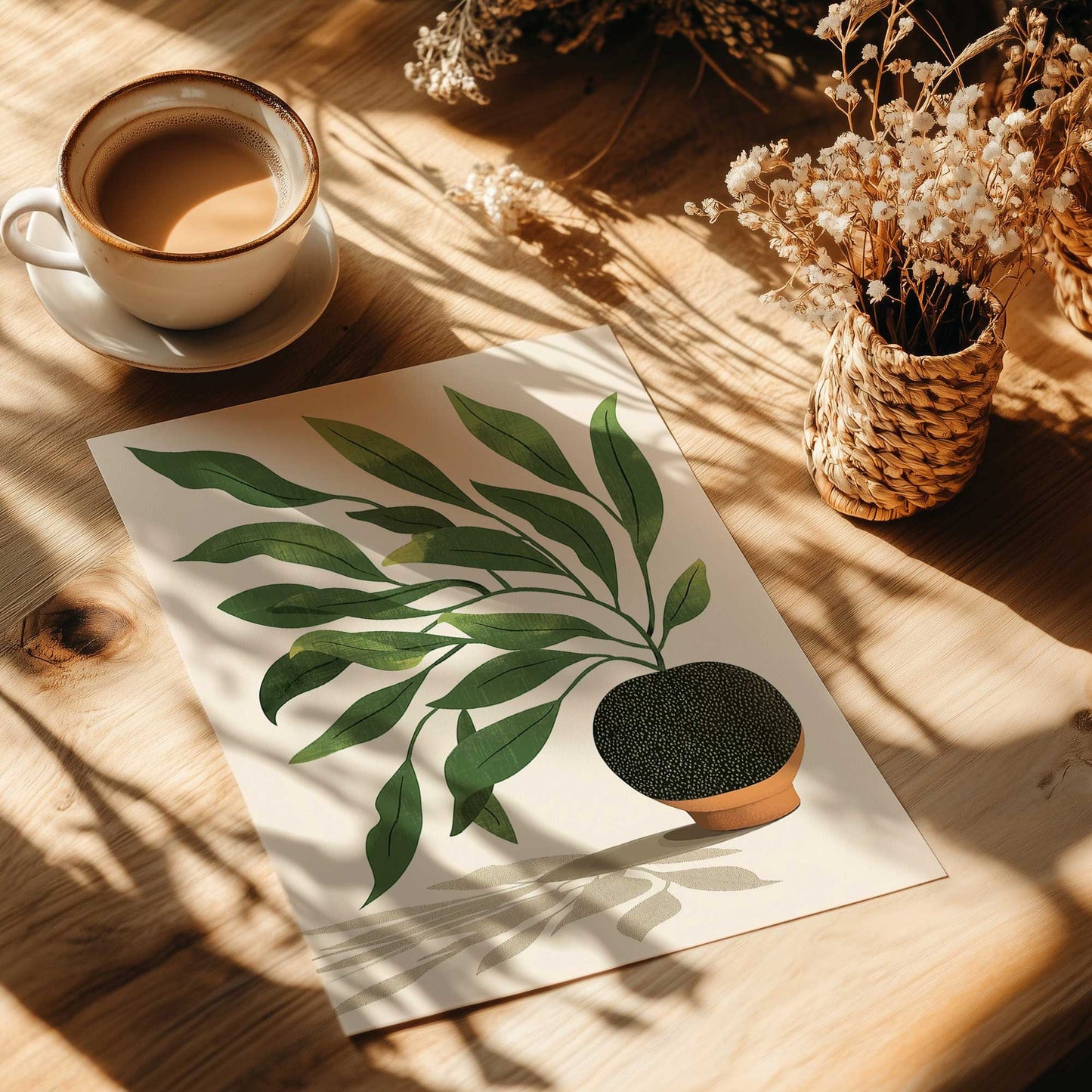 [Color:Rolled Print], Picture of close up of art