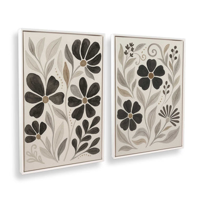 [Color:Opaque White], Picture of art in a White frame at an angle