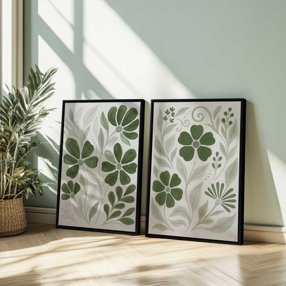 [Color:Satin Black], Picture of art in a Satin Black frame