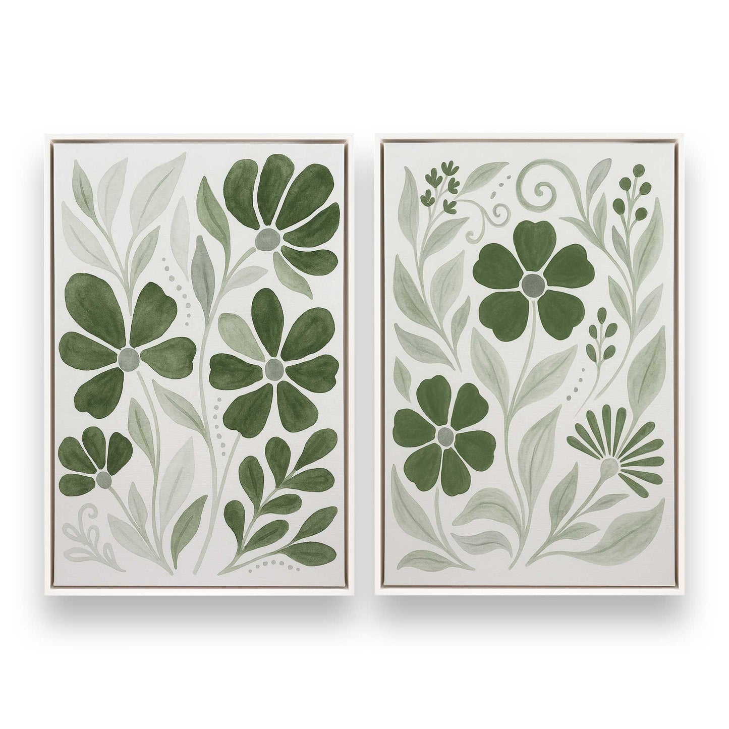 [Color:Opaque White], Picture of art in a White frame