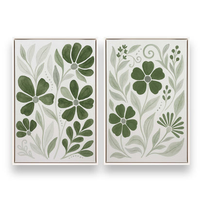 [Color:Opaque White], Picture of art in a White frame